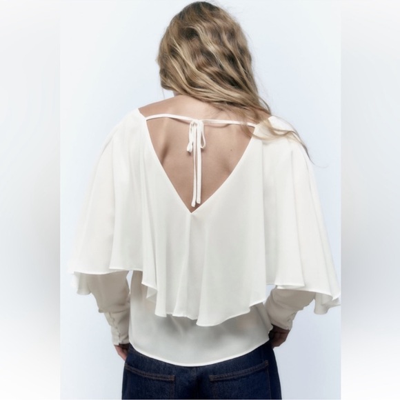 Zara Ruffled Blouse - Picture 4 of 9